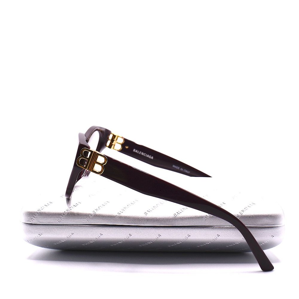 NEW BALENCIAGA BB0172O 003 VIOLET AUTHENTIC EYEGLASSES FRAME - Picture 7 of 15